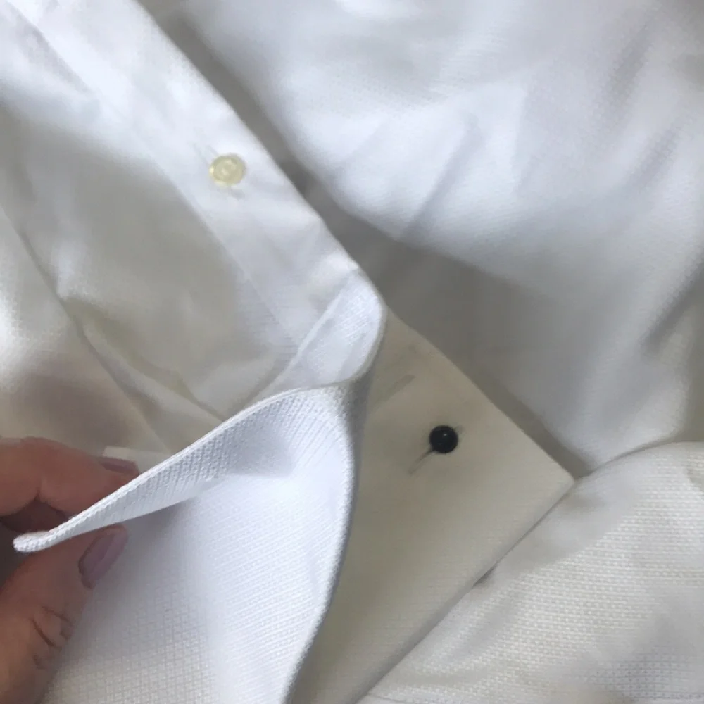 ❤️(163)New Mens long sleeve dress shirt by Joseph Abboud. Size 17 1/2-34/35 - Picture 8 of 10